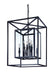 F9998DB- Morgan 8-Light Pendant Large in Deep Bronze with Clear Glass by Troy Lighting