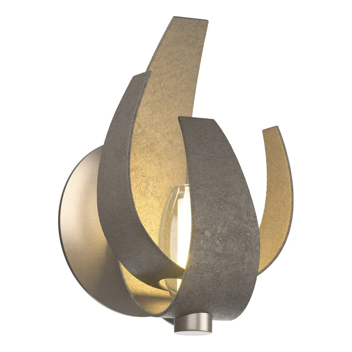 Corona Sconce in Dark Smoke - 206501-SKT-07-YE0352 by Hubbardton Forge