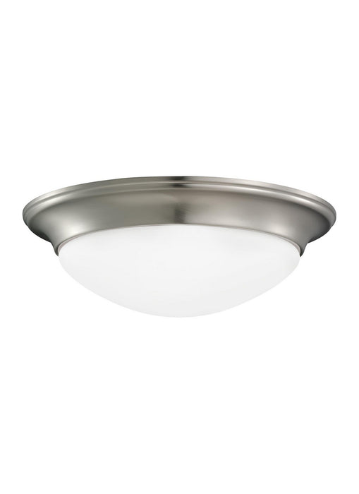 Nash One Light Flush Mount in Brushed Nickel