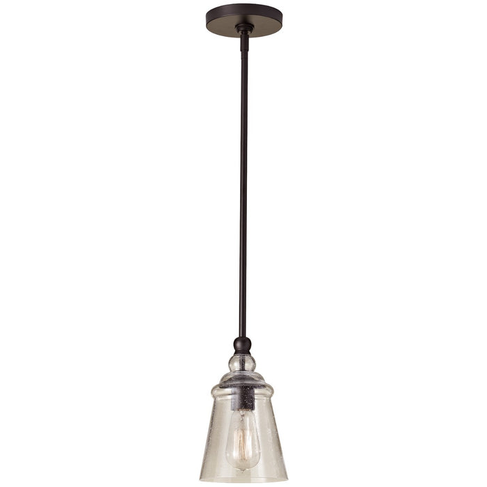 Urban Renewal One Light Pendant in Oil Rubbed Bronze