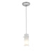 28030-1C-BS/OPL- Cylinder 1-Light Pendant in Brushed Steel Finish by Access Lighting