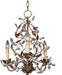 2850EG - Elegante 3-Light Chandelier in Etruscan Gold by Maxim Lighting