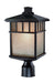 9116-68- Barton Outdoor 1-Light Post Mount in Winchester with Arizona Glass by Dolan Designs