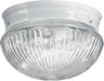 3012-6-6 - 6" Ribbed Mushroom Flush Mount by Quorum