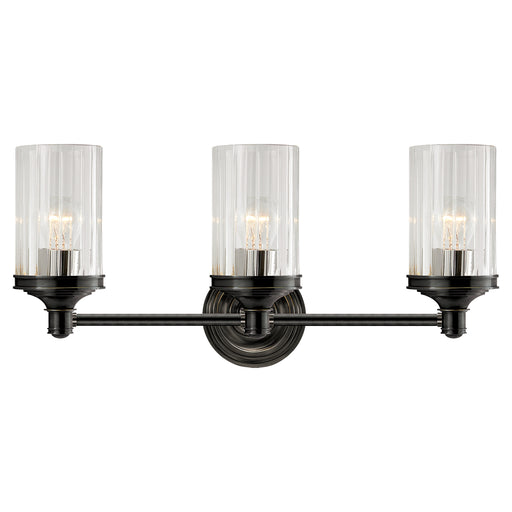 Ava Three Light Wall Sconce in Bronze