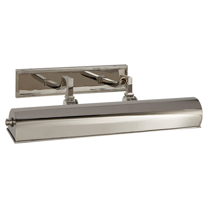 Dean2 Two Light Picture Light in Polished Nickel