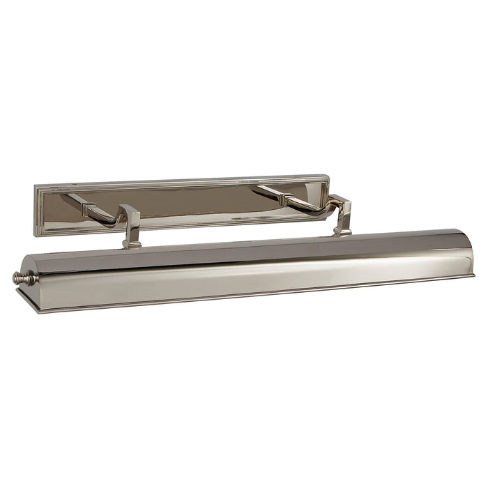 Dean2 Two Light Picture Light in Polished Nickel