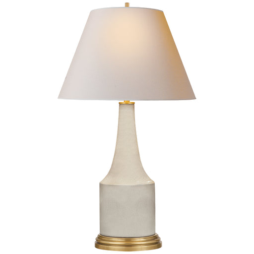 Sawyer One Light Table Lamp in Tea Stain Crackle