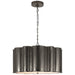 Markos Four Light Pendant in Bronze