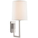 Aspect One Light Wall Sconce in Polished Nickel