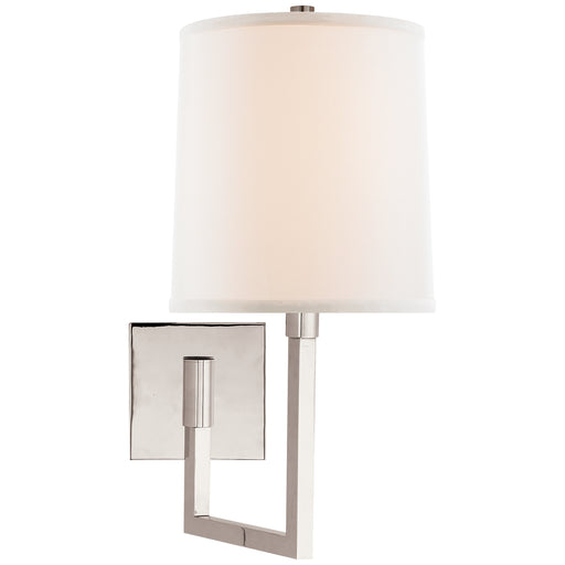 Aspect One Light Wall Sconce in Polished Nickel