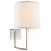 Aspect One Light Wall Sconce in Polished Nickel