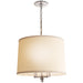 Westport Four Light Pendant in Soft Silver