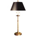 Dorchester Two Light Table Lamp in Antique-Burnished Brass