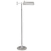 Dorchester One Light Floor Lamp in Polished Nickel