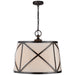 Grosvenor Pendant Three Light Pendant in Bronze