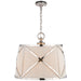 Grosvenor Pendant Three Light Pendant in Polished Nickel