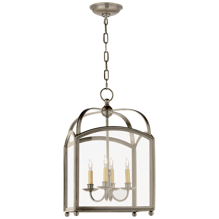 ARCHTOP Four Light Lantern in Antique Nickel