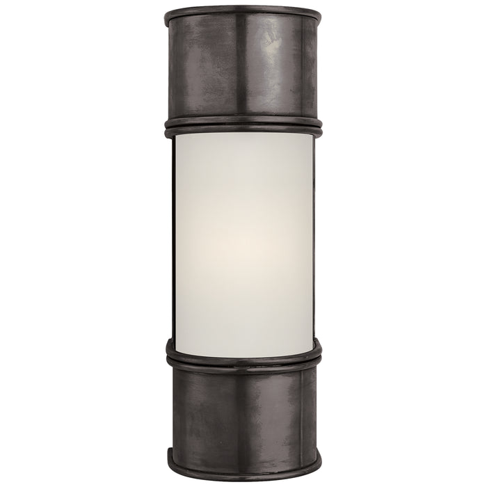 Oxford One Light Bath Sconce in Bronze