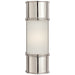 Oxford One Light Bath Sconce in Polished Nickel