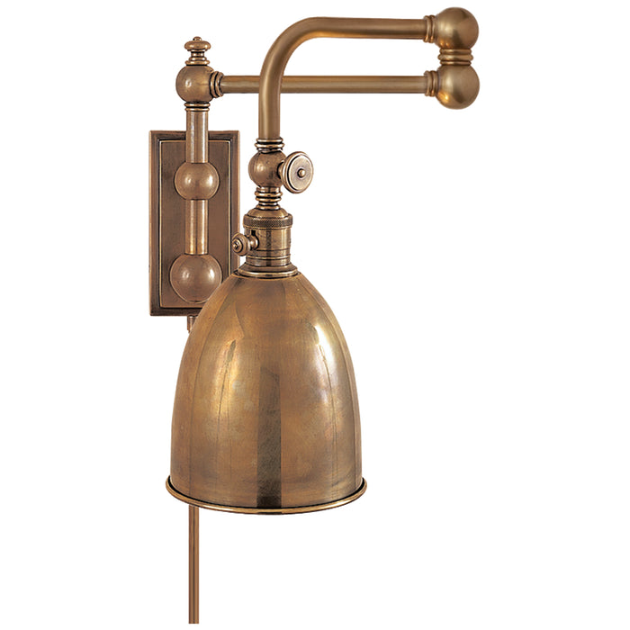 Pimlico One Light Wall Sconce in Antique-Burnished Brass