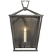 Darlana One Light Wall Sconce in Aged Iron