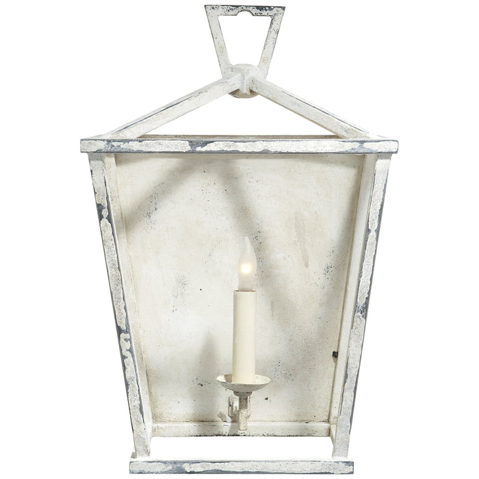 Darlana One Light Wall Sconce in Old White