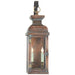 Suffork Two Light Wall Lantern in Natural Copper