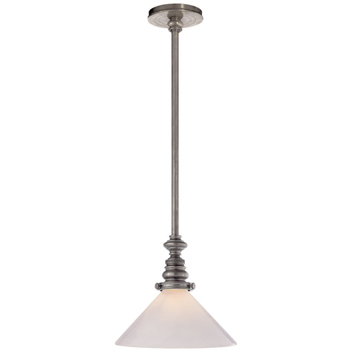 SL 5125AN-WG1 - Boston 1-Light Pendant in Antique Nickel by Visual Comfort Signature