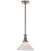 SL 5125AN-WG1 - Boston 1-Light Pendant in Antique Nickel by Visual Comfort Signature