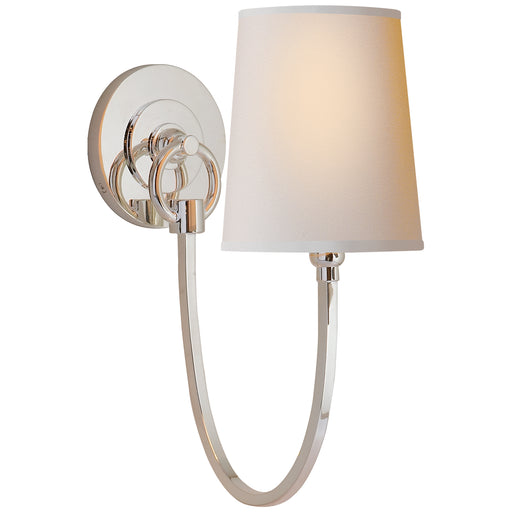 TOB 2125PN-NP - Reed 1-Light Wall Sconce in Polished Nickel by Visual Comfort Signature