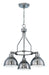 35923-AN- Timarron 3-Light Down Chandelier in Antique Nickel by Craftmade