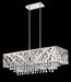 EL-10104- Benedetta Pendant in Chrome with Crystals by Lite Source