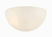 N2031- Metropolitan 1-Light Wall Sconce in with Alabaster Dust Glass by Metropolitan