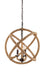 CL274- Danbury Chandelier in Bronze by Artcraft