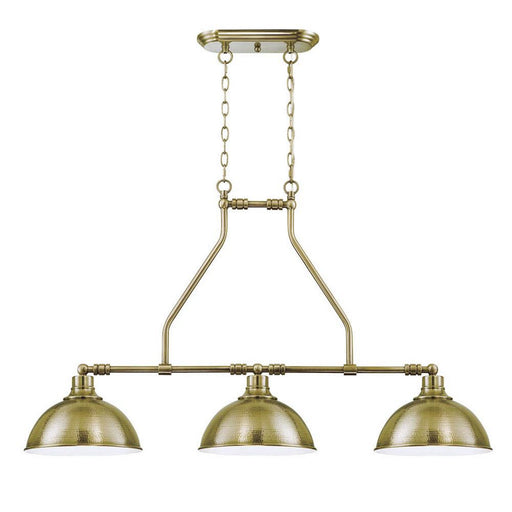 35973-LB- Timarron 3-Light Island in Legacy Brass by Craftmade