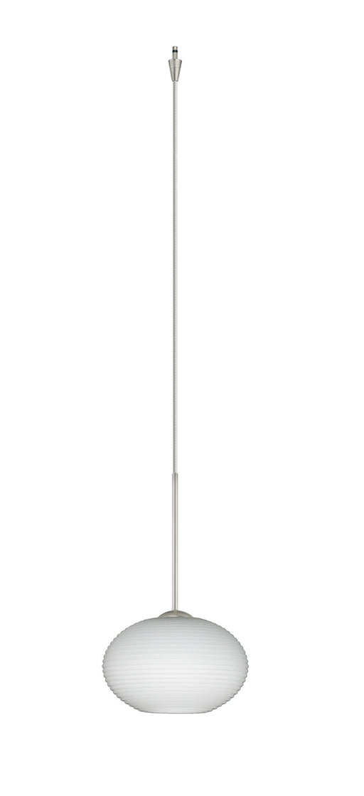 XP-561207-SN - Lasso 1-Light Pendant in Satin Nickel by Besa Lighting