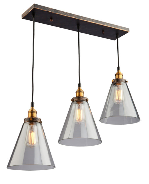 AC10168- Greenwich Pendant in Bronze & Copper by Artcraft