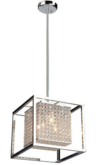 AC10324- Vega Chandelier in Chrome by Artcraft