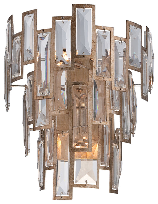 N2670-274- Bel Mondo 3-Light Wall Sconce in Luxor Gold by Metropolitan