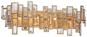 N2674-274- Bel Mondo 4-Light Bath Sconce in Luxor Gold by Metropolitan