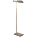 VC CLASSIC One Light Swing Arm Floor Lamp in Antique Nickel