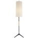 Frankfort One Light Floor Lamp in Aged Iron