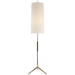 Frankfort One Light Floor Lamp in Hand-Rubbed Antique Brass