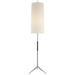 Frankfort One Light Floor Lamp in Polished Nickel