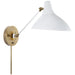 Charlton One Light Wall Sconce in Plaster White