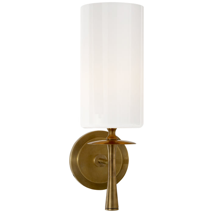 drunmore One Light Wall Sconce in Hand-Rubbed Antique Brass