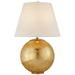 Morton One Light Table Lamp in Gild