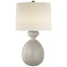 Gannet Table One Light Table Lamp in Bone Craquelure