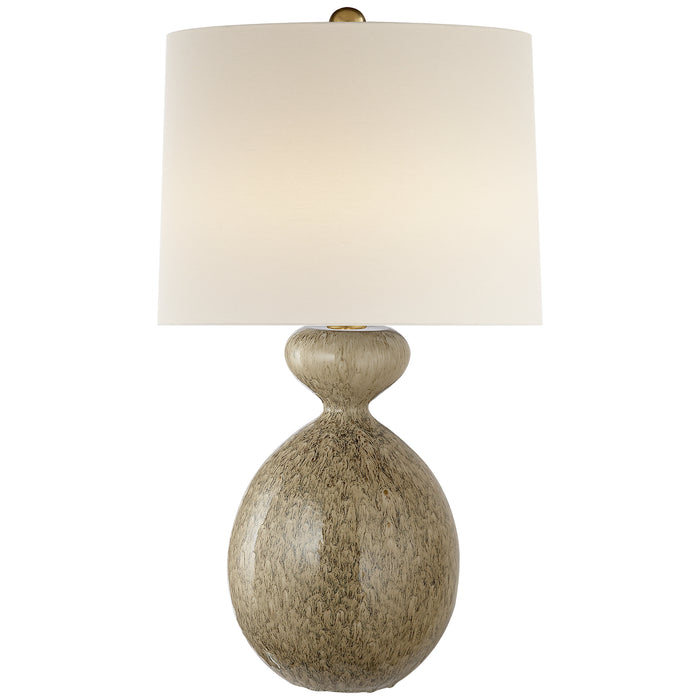 Gannet Table One Light Table Lamp in Marbleized Sienna